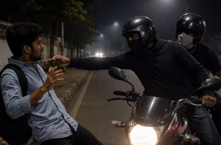 छात्र से दिनदहाड़े लूट