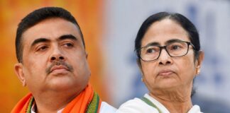 दीदी का गढ़ ढहा: भवानीपुर में शुभेंदु अधिकारी की जीत, ममता बनर्जी 15105 वोट से हारीं शुभेंदु अधिकारी और ममता बनर्जी