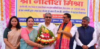 भागलपुर में पार्क निर्माण का शिलान्यास, प्रभारी मंत्री ने कहा- शहर के विकास को मिलेगी नई पहचान भागलपुर
