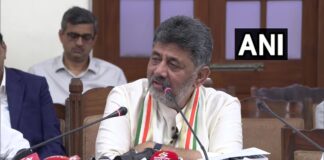 Karnataka CM DK Shivakumar