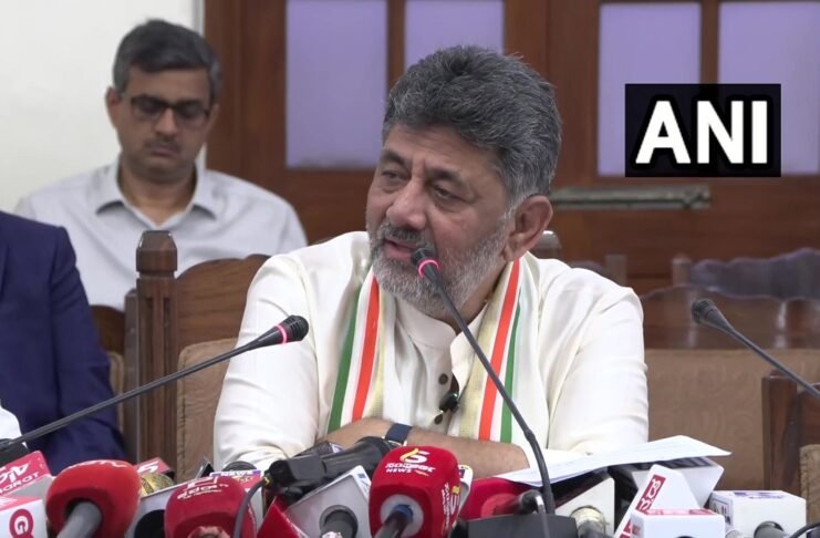 Karnataka CM DK Shivakumar
