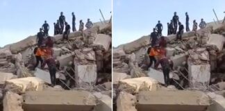Venezuela earthquake ruins