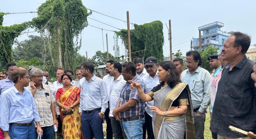 भोलानाथ आरओबी निरीक्षण