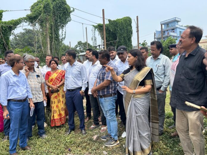 भोलानाथ आरओबी निरीक्षण