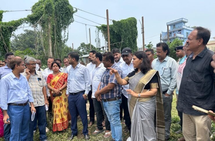 भोलानाथ आरओबी निरीक्षण