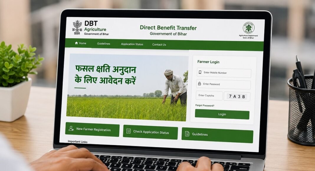 भागलपुर के किसान DBT पोर्टल