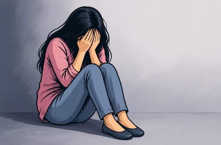 धनबाद में बुजुर्ग महिला से दुष्कर्म मामले में जांच करती पुलिस