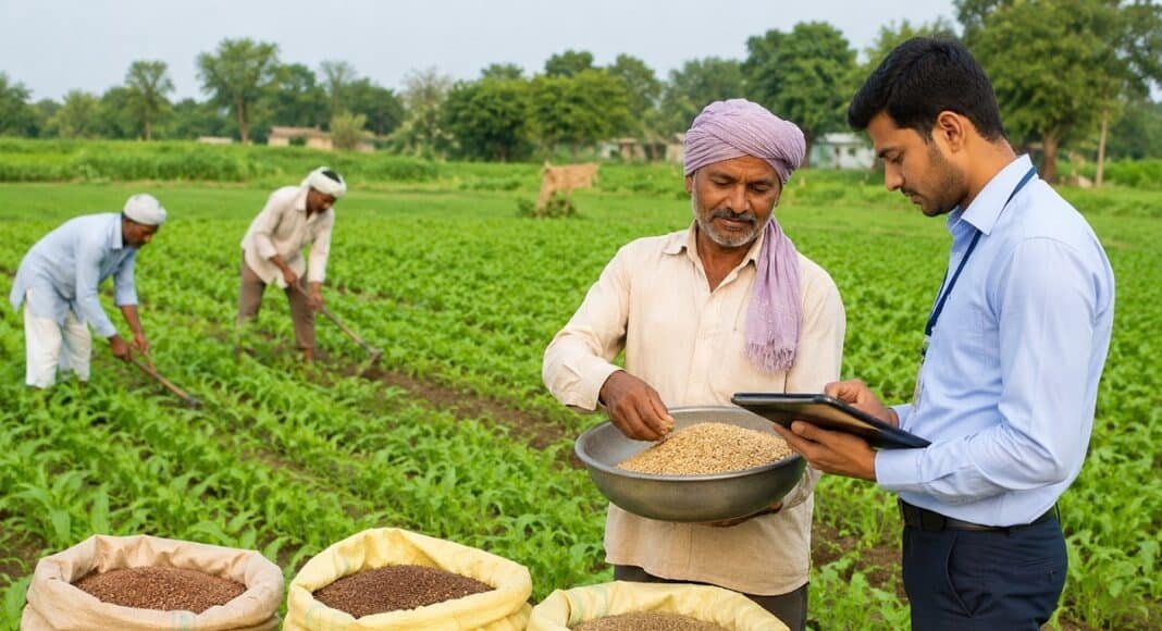 भागलपुर में किसानों को उन्नत बीज वितरण