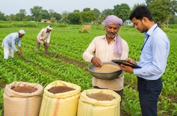 भागलपुर में किसानों को उन्नत बीज वितरण
