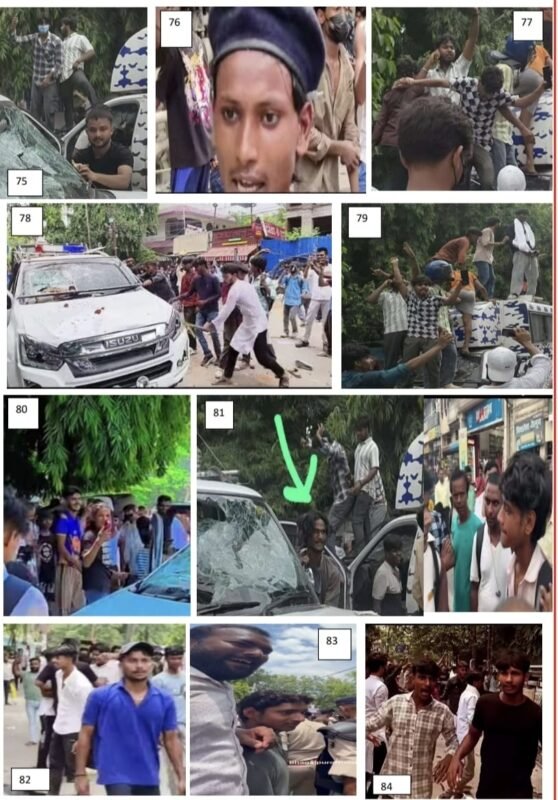 155 चेहरों की तलाश में भागलपुर पुलिस, तस्वीरें जारी कर जनता से मांगी पहचान 155 चेहरों की तलाश में भागलपुर पुलिस, तस्वीरें जारी कर जनता से मांगी पहचान NEET Protest Bhagalpur 2