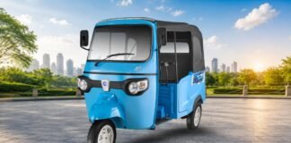 90KM की रेंज वाला Piaggio का नया इलेक्ट्रिक ऑटो लॉन्च, ₹2.55 लाख से शुरू है कीमत Piaggio Ape WavE इलेक्ट्रिक ऑटो