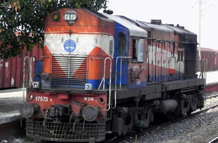 Railway engine