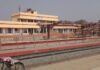railway track accident site