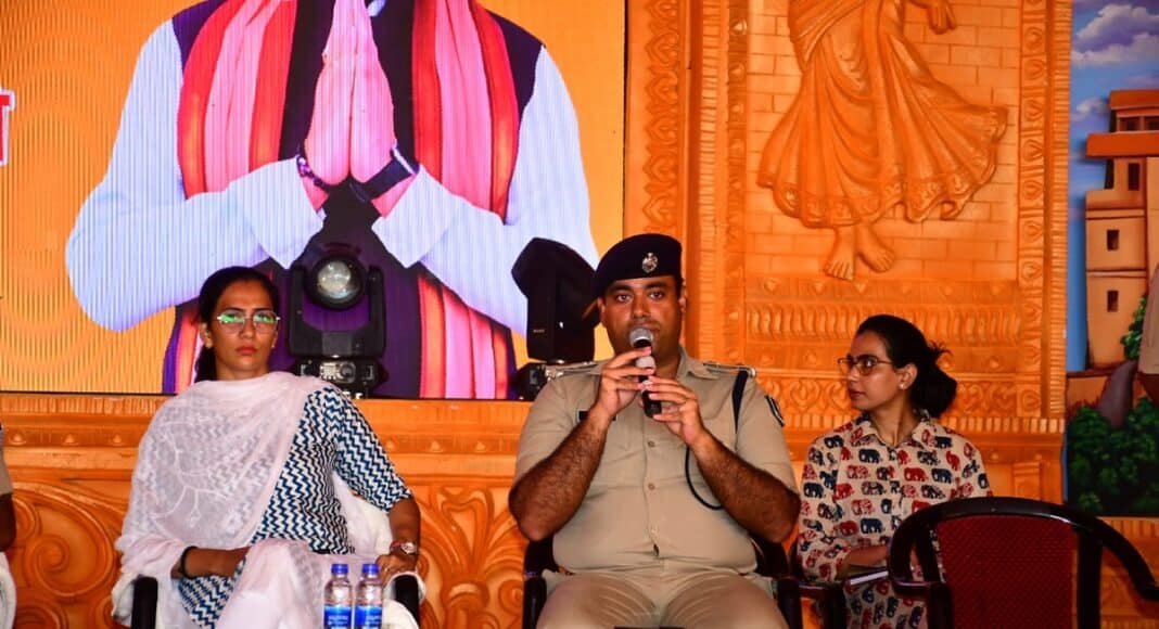 श्रावणी मेला को लेकर सुल्तानगंज में संयुक्त ब्रीफिंग