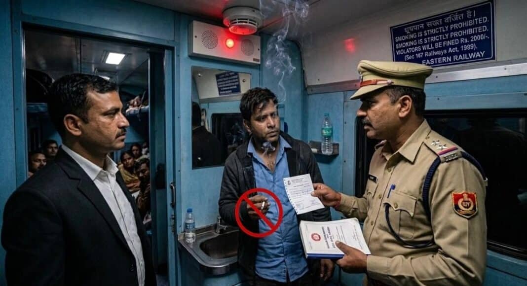 Eastern Railway Anti Smoking Campaign