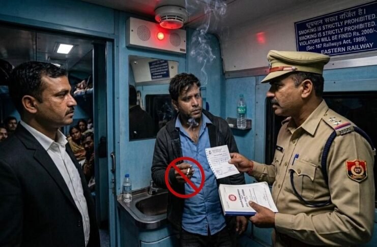 Eastern Railway Anti Smoking Campaign