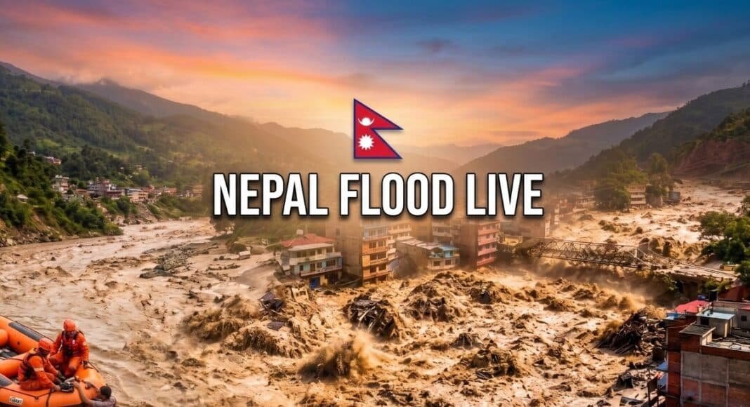 नेपाल के रसुवा में विनाशकारी बाढ़