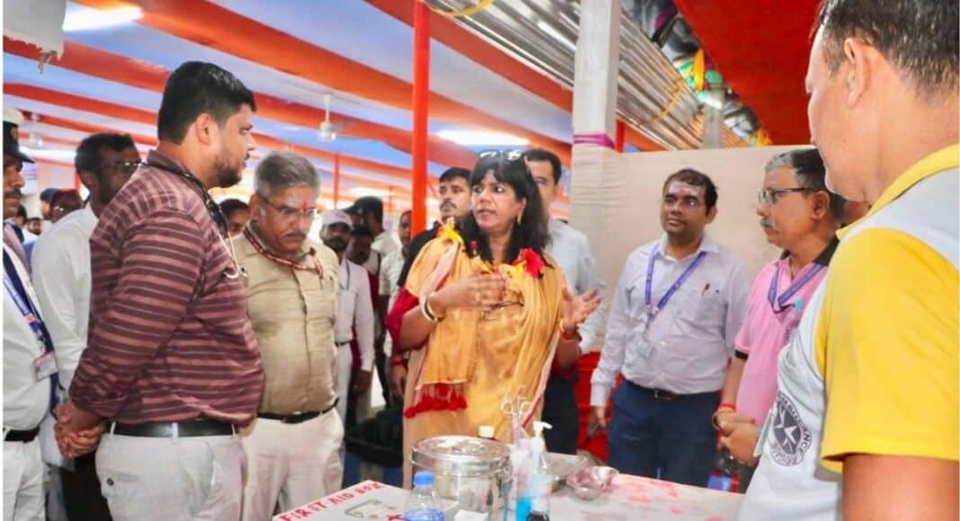 श्रावणी मेला में श्रद्धालुओं की भीड़ और रेलवे की व्यवस्था