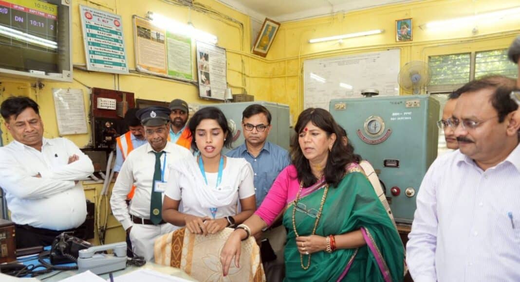 बीबीडी बाग स्टेशन निरीक्षण