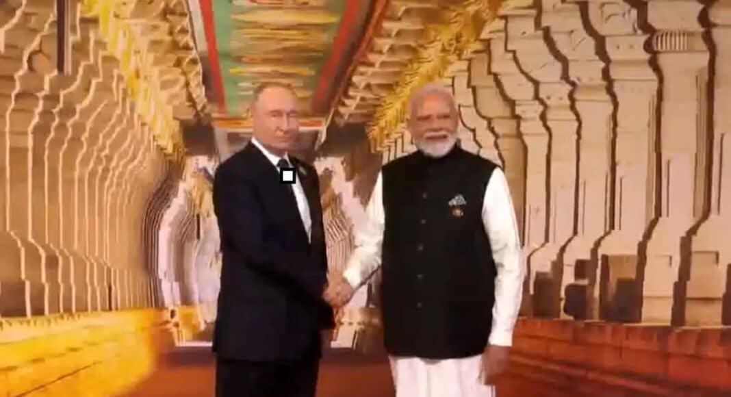 भारत मंडपम में पीएम मोदी और शी जिनपिंग