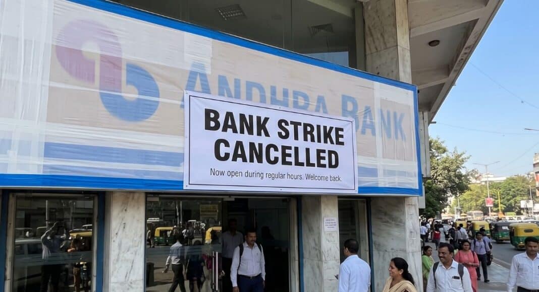 बैंक हड़ताल स्थगित