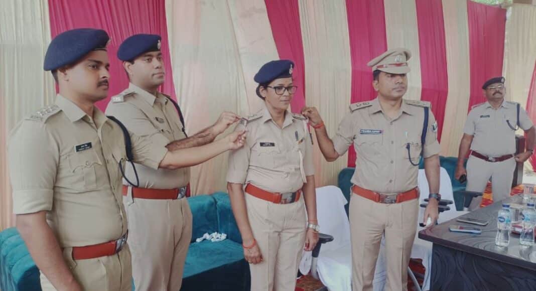 भागलपुर पुलिस प्रोन्नति समारोह