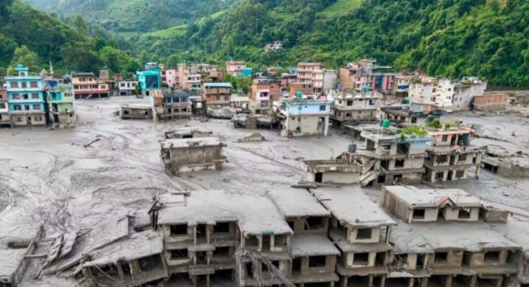 नेपाल में बाढ़ और राहत अभियान