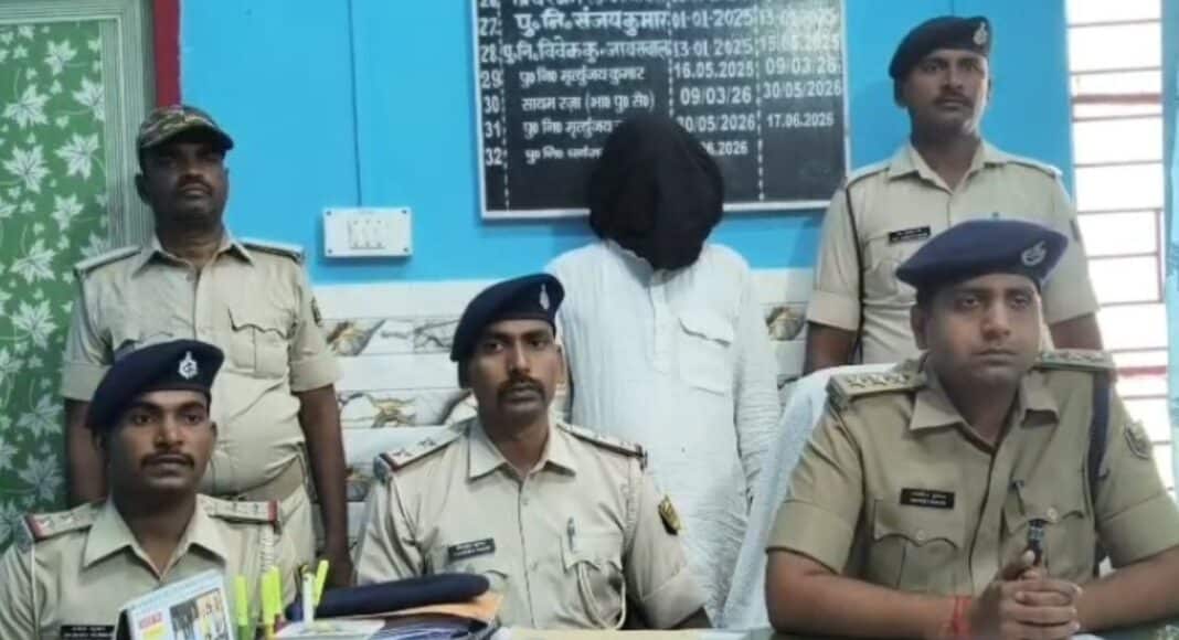 सुल्तानगंज में हथियार बरामद