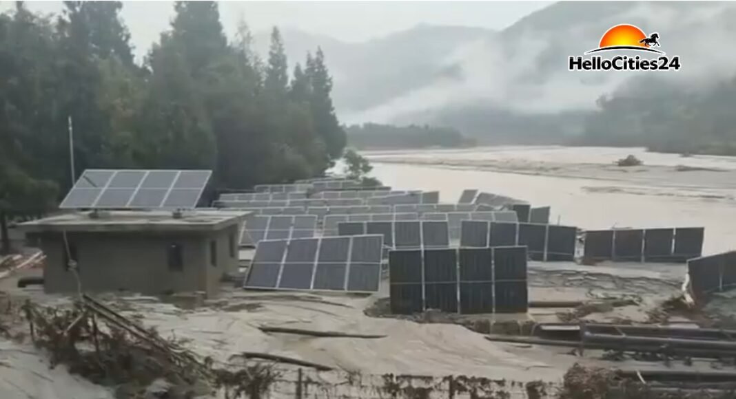 भूटान में ग्लेशियल बाढ़