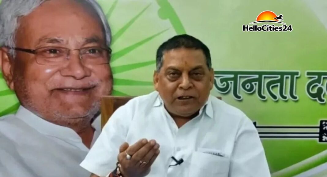 जेडीयू एमएलसी नीरज कुमार की बिगड़ी तबीयत.