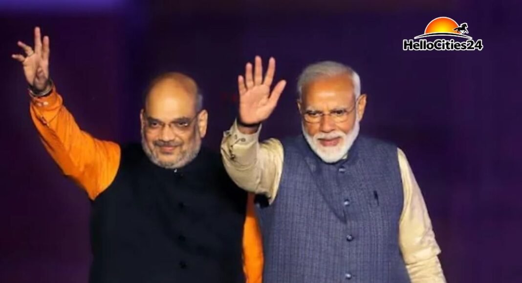 पीएम नरेंद्र मोदी और अमित शाह