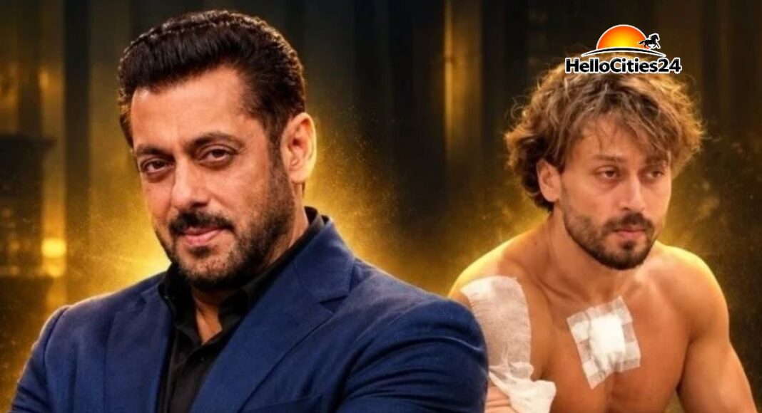 सलमान खान और टाइगर श्रॉफ.