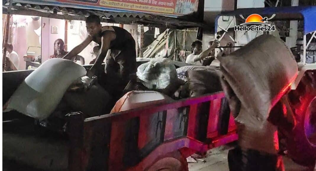 राघोपुर में गंगा कटाव